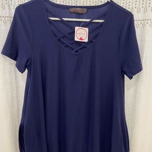 Brand Nee Sheila Rose dress, Navy Blue size L